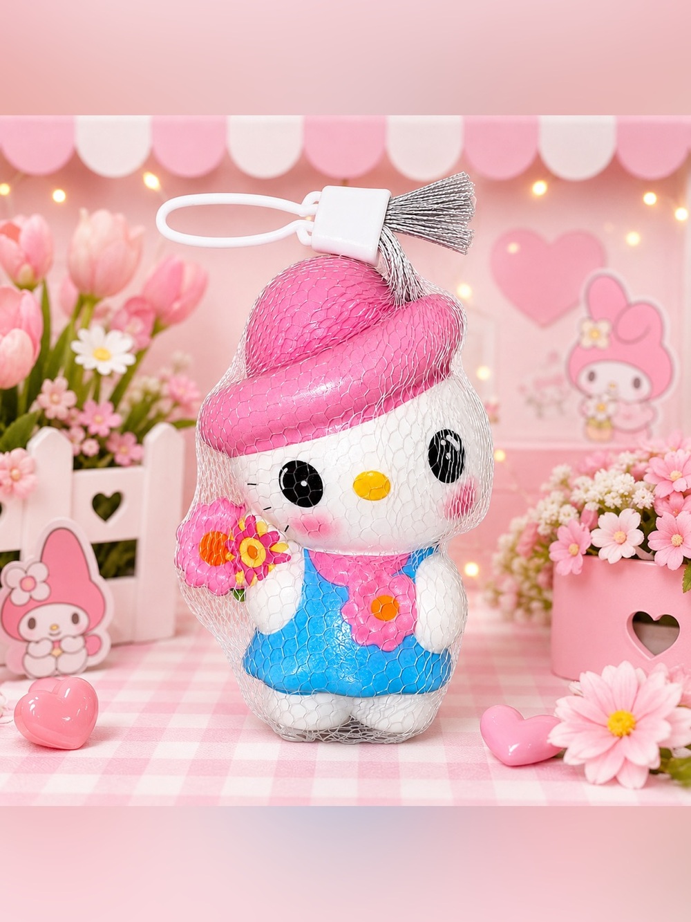 Hello Kitty Floral Squeeze Toy